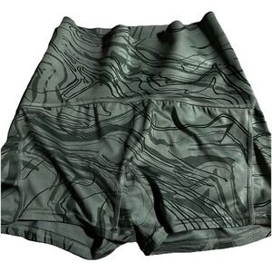 Gymshark Women's GS Power Original Tight Shorts  Green  Size Small